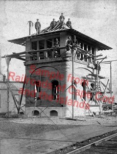 Tower Construction at Buzzards Bay, 1911